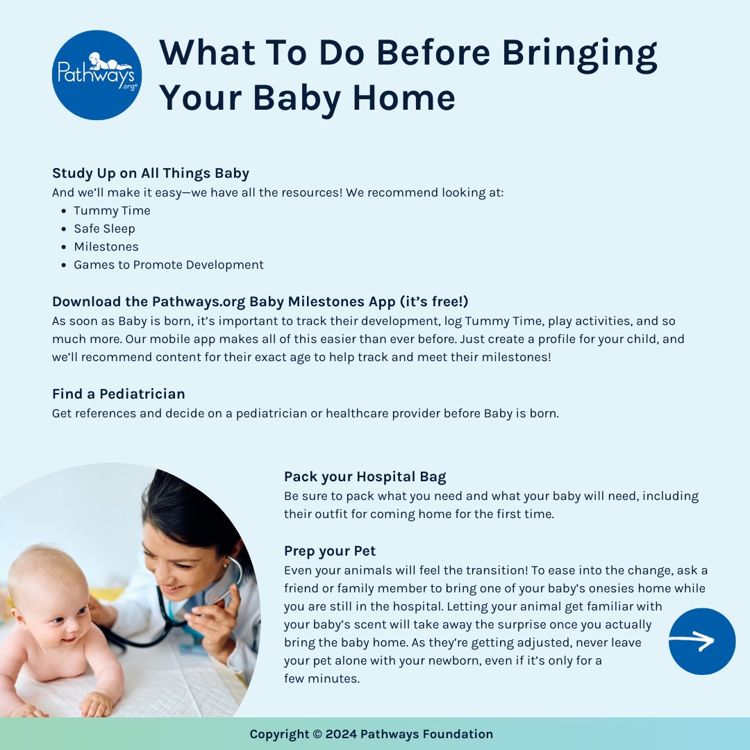 PathwaysOrg's tweet photo. So you’re expecting! 🎉 Whether it’s your 1st or 5th, a new baby brings questions. Don’t worry—we’ve got trusted info & resources to help your baby thrive. Check out our FREE resources here: https://t.co/q6Arn545nf
#firsttimeparent #newborntips #babymilestone #newbornbabies https://t.co/HS1pPLSOuU