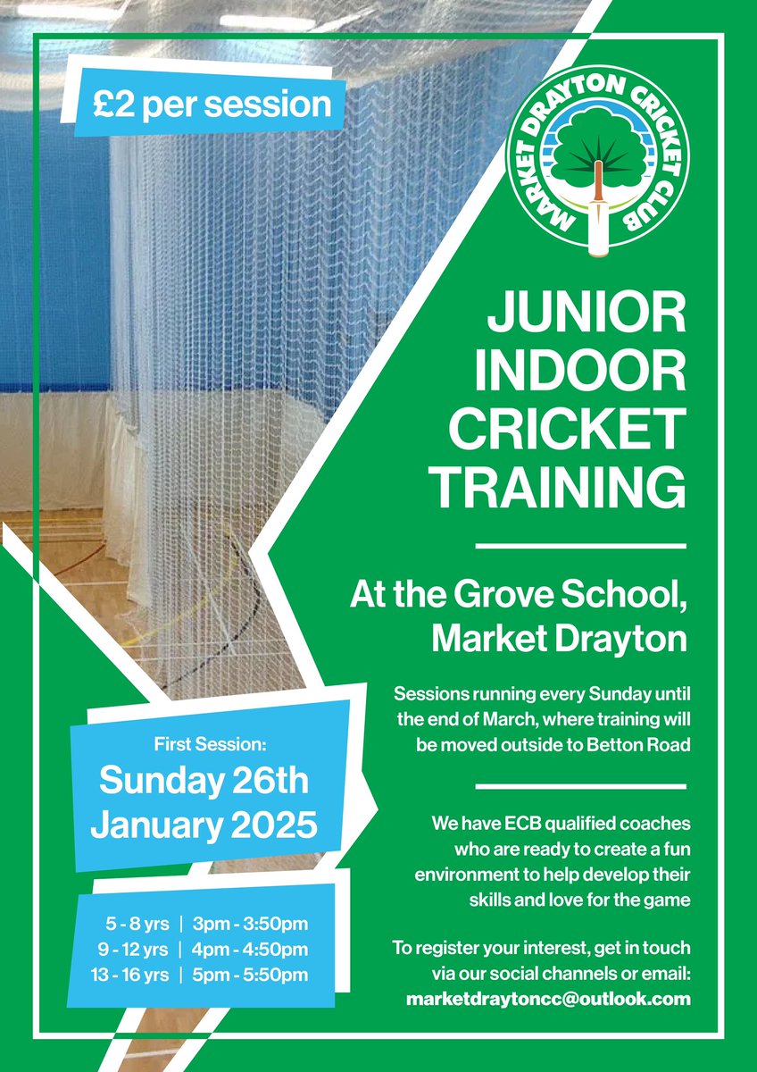 Market Drayton Cricket Club tweet media