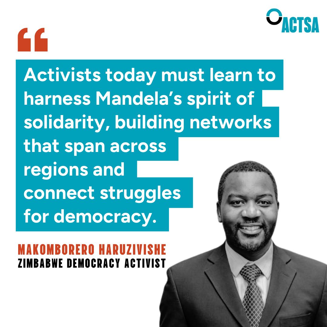 ACTSA-UK.bsky.social (@actsa_uk) on Twitter photo Happy New Year to all. A good way start 2025: read <a href="/MakomboreroH/">Makomborero Haruzivishe</a> on what lessons young activists can draw for today from Mandela's legacy of hope. Solidarity is key! shorturl.at/FgWIf Happy New Year to all. A good way start 2025: read <a href="/MakomboreroH/">Makomborero Haruzivishe</a> on what lessons young activists can draw for today from Mandela's legacy of hope. Solidarity is key! shorturl.at/FgWIf