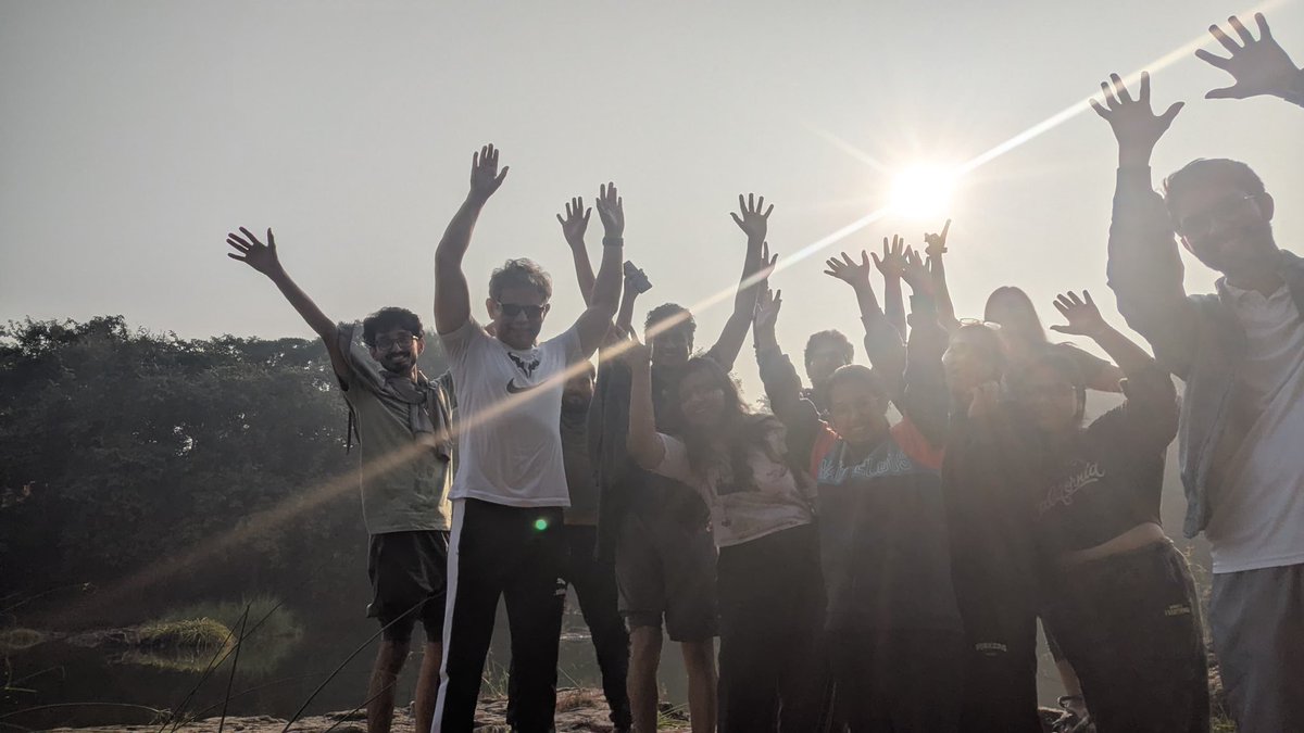 abhijit_MLab's tweet photo. Huge thanks to my amazing lab members for making this event happen. Special shoutout to Ranjita & Rajesh for opening their farmhouse to us and creating the perfect setting for this special gathering! 🙌 #Gratitude #LabMemories https://t.co/l48vX8ebyl
