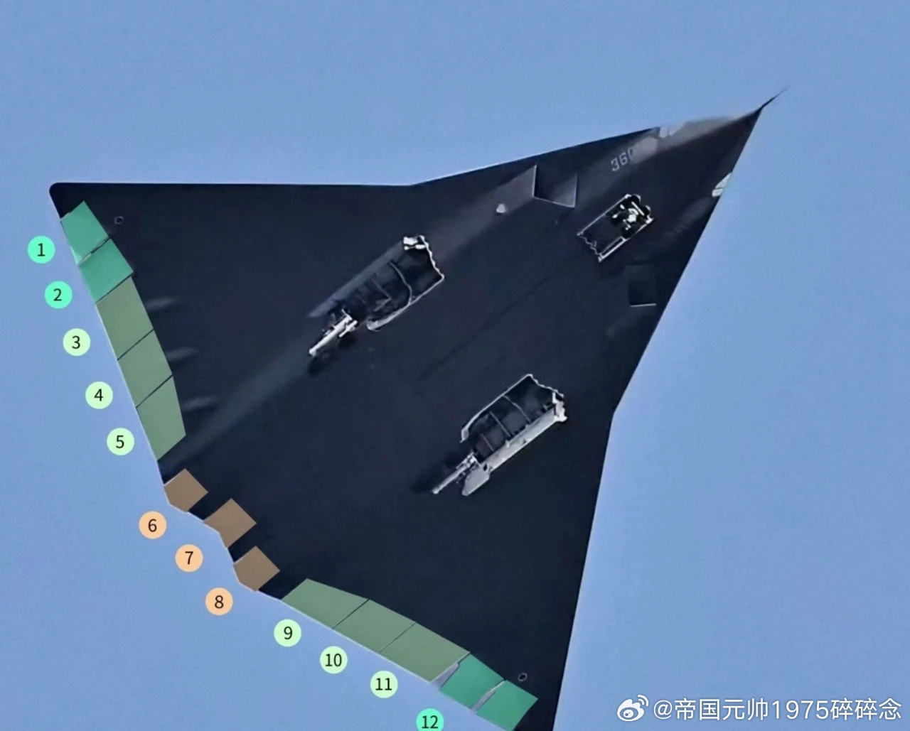 Zhao DaShuai 东北进修🇨🇳 on X: "China's 6th gen fighter control surfaces. The  absence of vertical control surfaces, requires more in the horizontal  direction. This includes the 3 engine with thrust vectoring controls.