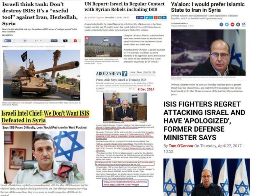 <a href="/MyronGainesX/">Myron Gaines</a> *lsraeI and the CIA created, funded, trained, armed and assist/ed ISIS.

It’s an undeniable fact.