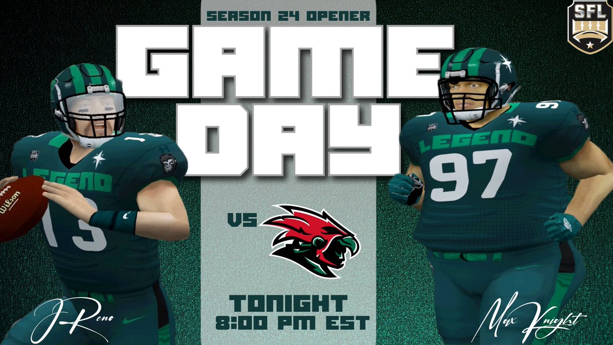 Minnesota Legend - Official SFL Team (@mn_legend_sfl) on Twitter photo One team, one mission. Starts tonight! <a href="/simulationfl/">Simulation Football League</a> <a href="/SFLAztecs/">Mexico City Aztecs</a> #SFL #S24 #Football #GetStomped #Kickoff #OurYear #Minnesota #AlwaysWatching One team, one mission. Starts tonight! <a href="/simulationfl/">Simulation Football League</a> <a href="/SFLAztecs/">Mexico City Aztecs</a> #SFL #S24 #Football #GetStomped #Kickoff #OurYear #Minnesota #AlwaysWatching