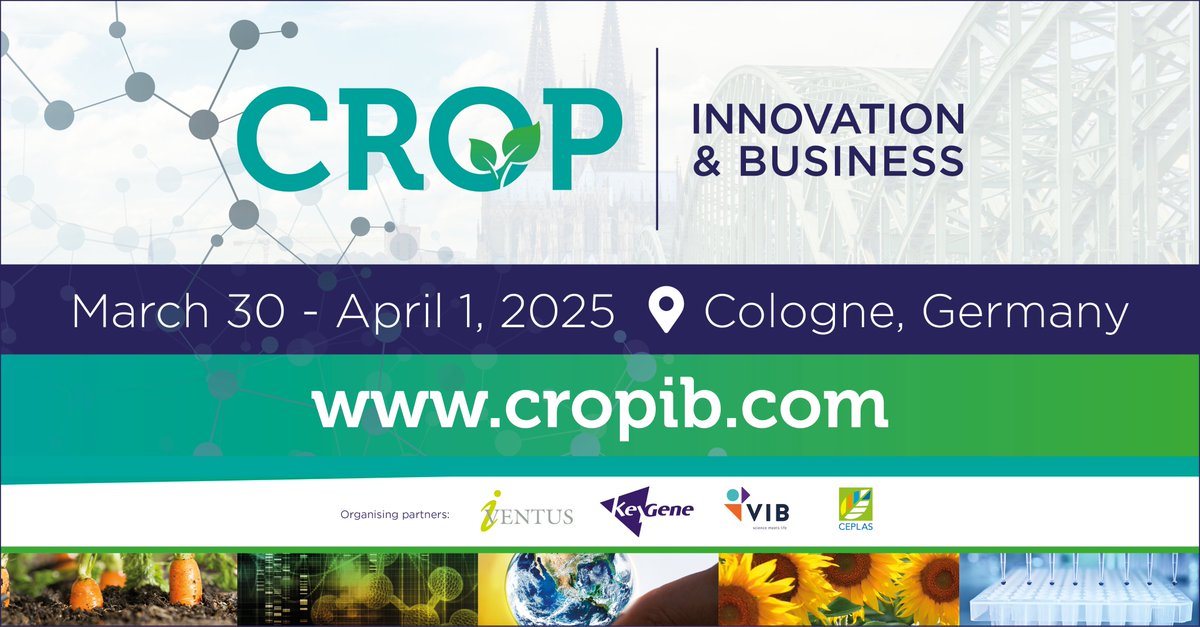 On March 30-April 1 we will bring the International CROP Innovation &amp; Business conference to Cologne, Germany. 🌱Meet up with breeding-, AgBio and AgTech companies, academics, investors, startups and experts from the international agri-food industry.
cropib.com