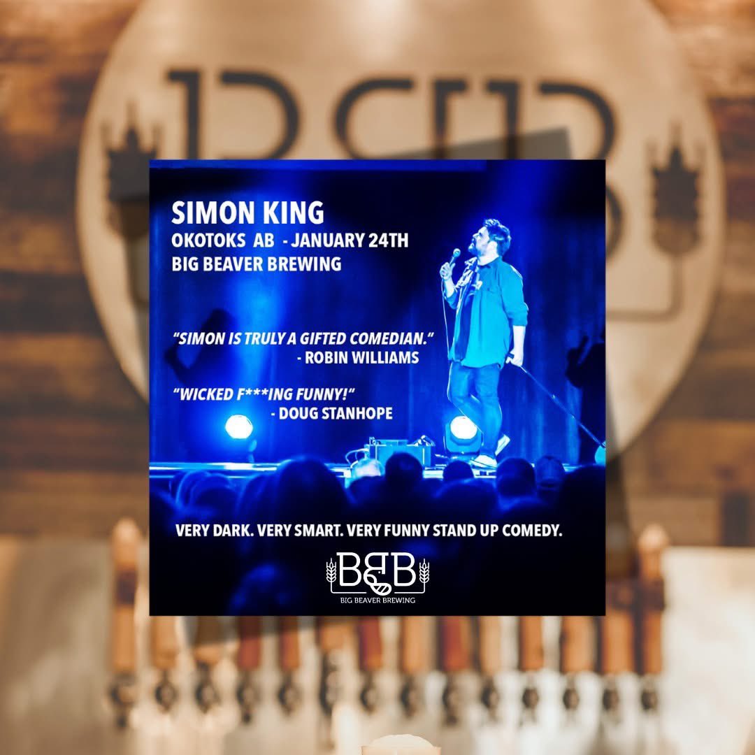 Get ready for a night of laughs and brews! 🍻

Join us on January 24th for a comedy show with Simon King that'll have you laughing all the way to your next pint! 

Tickets are available through the link in our bio!