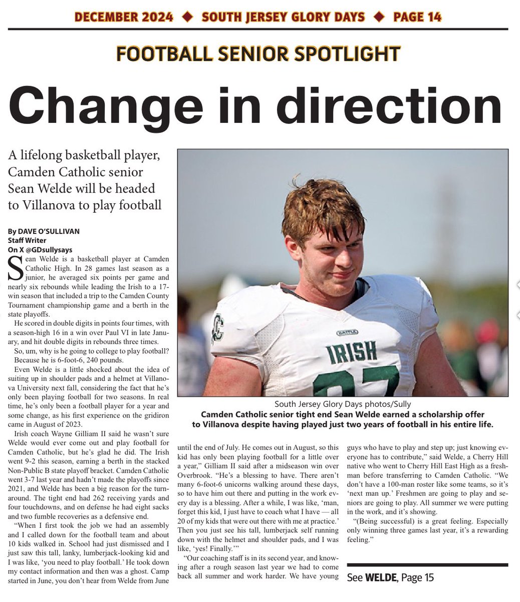 Camden Catholic Athletics tweet media