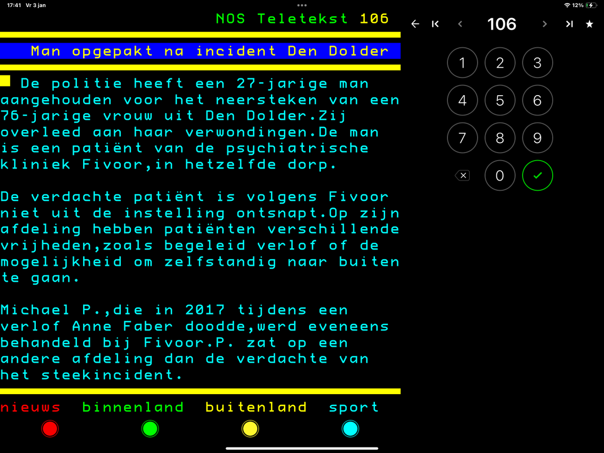 Dodelijk steekincident in Den Dolder
