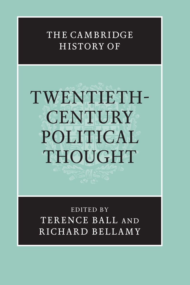 This is good survey of political thought in the twentieth century. Although it has some gaps, it is quite comprehensive.

Download: researchgate.net/profile/Richar…