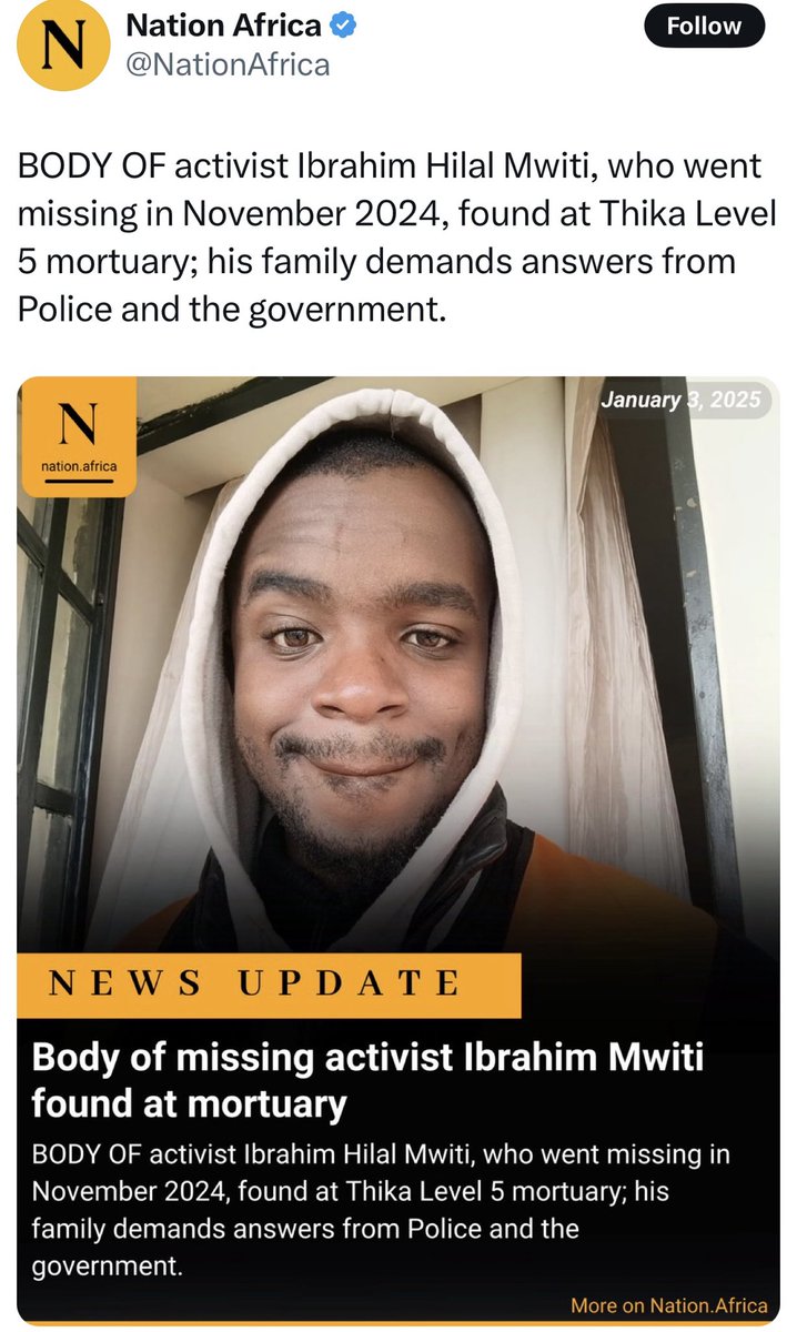 Dr. Miguna Miguna (@migunamiguna) on Twitter photo Kenyans demand answers and accountability from tyrant <a href="/WilliamsRuto/">William Samoei Ruto, PhD</a>, Kithure Kindiki, <a href="/kipmurkomen/">KIPCHUMBA MURKOMEN, E.G.H</a>, Raymond Omolo, Noordin Haji, Farouk Kibet, Japheth N. Koome and Mohamed Amin. #ReleaseAllPoliticalDetainees #RutoMustGoNow Kenyans demand answers and accountability from tyrant <a href="/WilliamsRuto/">William Samoei Ruto, PhD</a>, Kithure Kindiki, <a href="/kipmurkomen/">KIPCHUMBA MURKOMEN, E.G.H</a>, Raymond Omolo, Noordin Haji, Farouk Kibet, Japheth N. Koome and Mohamed Amin. #ReleaseAllPoliticalDetainees #RutoMustGoNow