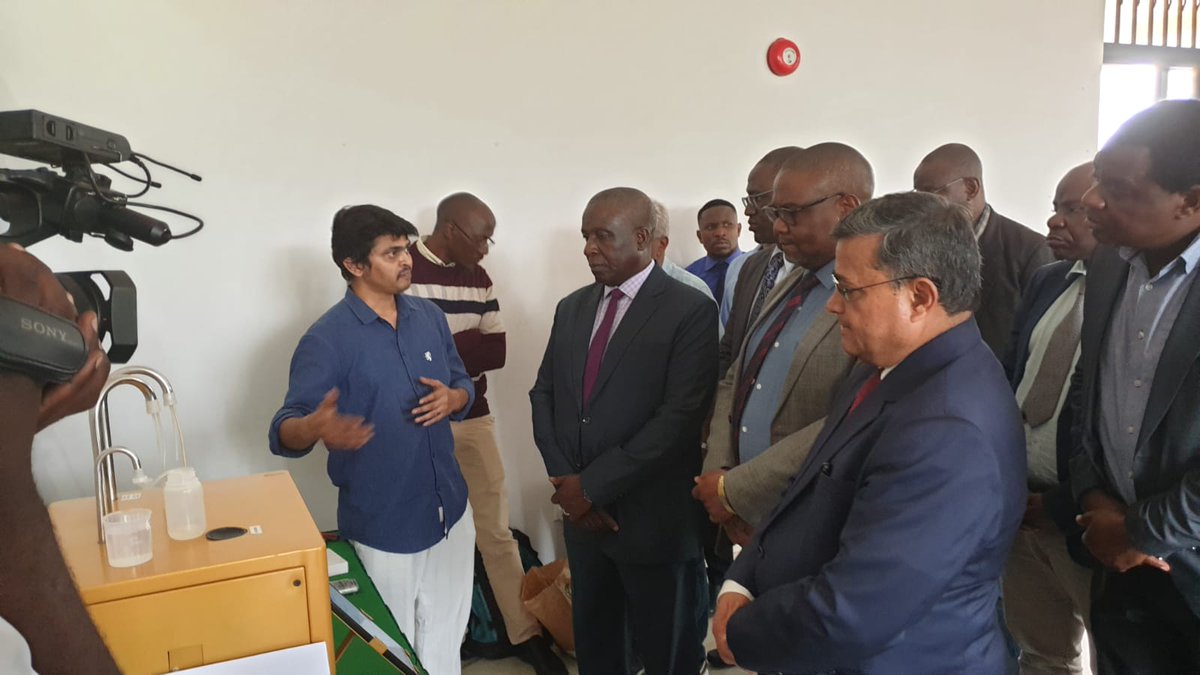 HC Mr. Ashok Kumar attended soft launch of soil health card by <a href="/krishitantra/">Krishitantra</a> at Zambia Agricultural Research Institute in the presence of Guest of Honour, Hon'ble Mr. Reuben M. Phiri, MP, Minister of Agriculture, Republic of Zambia.