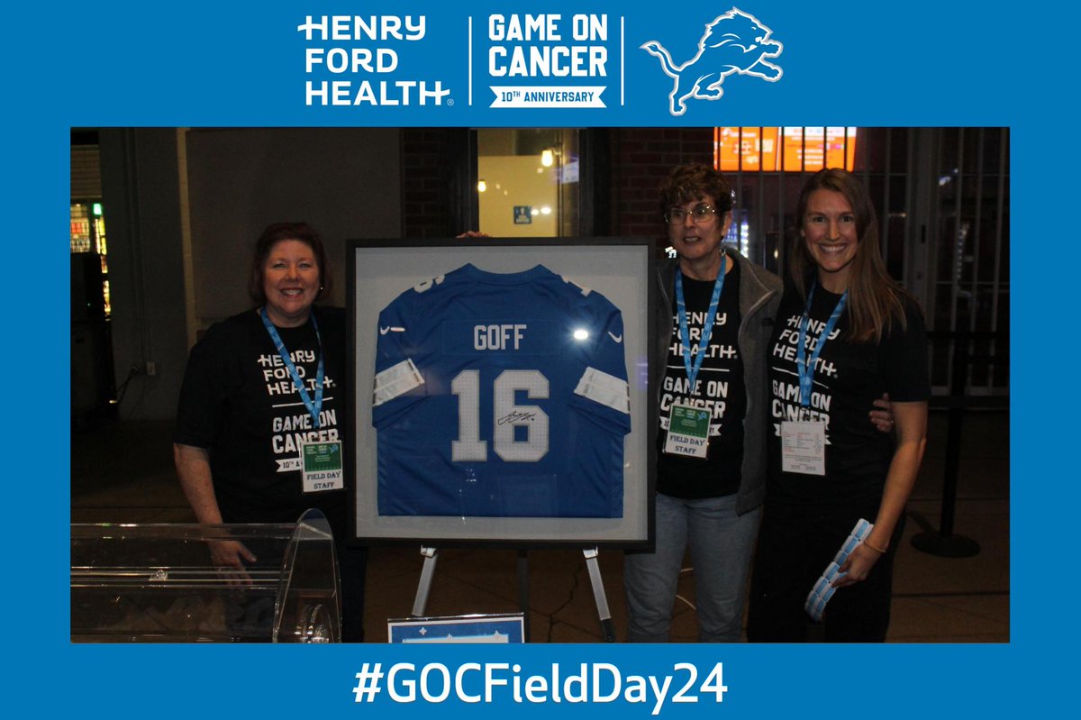 GameOnCancerDET's tweet image. 📸 Our mobile selfie station captured all the joy, laughter &amp;amp; unforgettable moments from Field Day at Ford Field! From Detroit @Lions jerseys to heartfelt smiles, these snapshots show the incredible spirit of our #GameOnCancer community 💙 #HenryFordHealth #GOCFieldDay24 #Lions