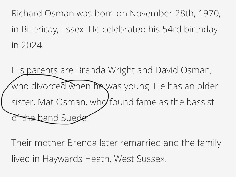 Mat Osman (@matosman) on Twitter photo Really looking forward to more AI-penned bios like this one of <a href="/richardosman/">Richard Osman</a> on Heart Radio⦠Really looking forward to more AI-penned bios like this one of <a href="/richardosman/">Richard Osman</a> on Heart Radioā¦