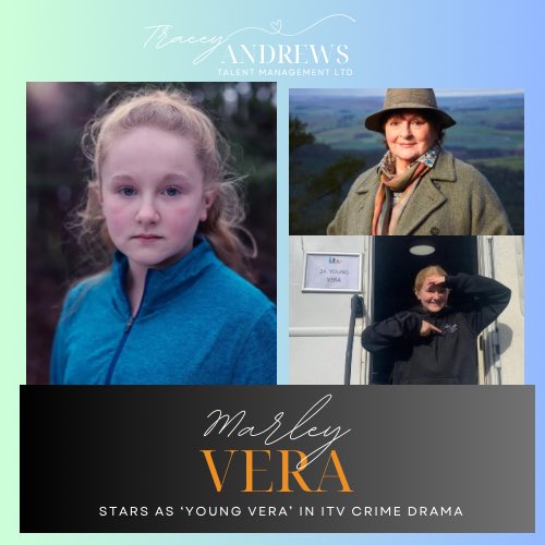 Tracey Andrews Talent Management (@traceys_talent) on Twitter photo The final instalment of legendary crime drama, VERA - The Dark Wives, had a specific focus on Vera’s childhood, with Young Vera played by our very own teen actress MARLEY!
Cast by Maureen Duff & Gertie Pye
<a href="/MarleyActor/">Marley Emma Sage</a> 💙
Read more about Marley traceyandrewstalent.co.uk/marley-stars-i… The final instalment of legendary crime drama, VERA - The Dark Wives, had a specific focus on Vera’s childhood, with Young Vera played by our very own teen actress MARLEY!
Cast by Maureen Duff & Gertie Pye
<a href="/MarleyActor/">Marley Emma Sage</a> 💙
Read more about Marley traceyandrewstalent.co.uk/marley-stars-i…