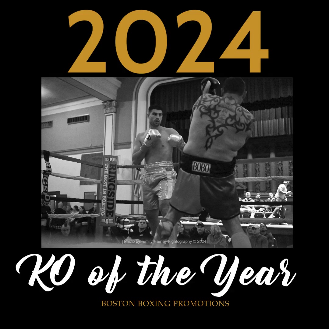 BostonProBoxing's tweet image. Year End Awards for 2024 - Catch our next show LIVE Friday Jan 24th in Melrose, MA. Tix available at BostonBoxingPromotions.com
Fight of the Year - Jordan Yantin UD4 Austin Keller
Fighter of the Year - Nicky Tejada
Trainer of the Year - Aaron Bernardo
@MVcreature @MelroseWeekly