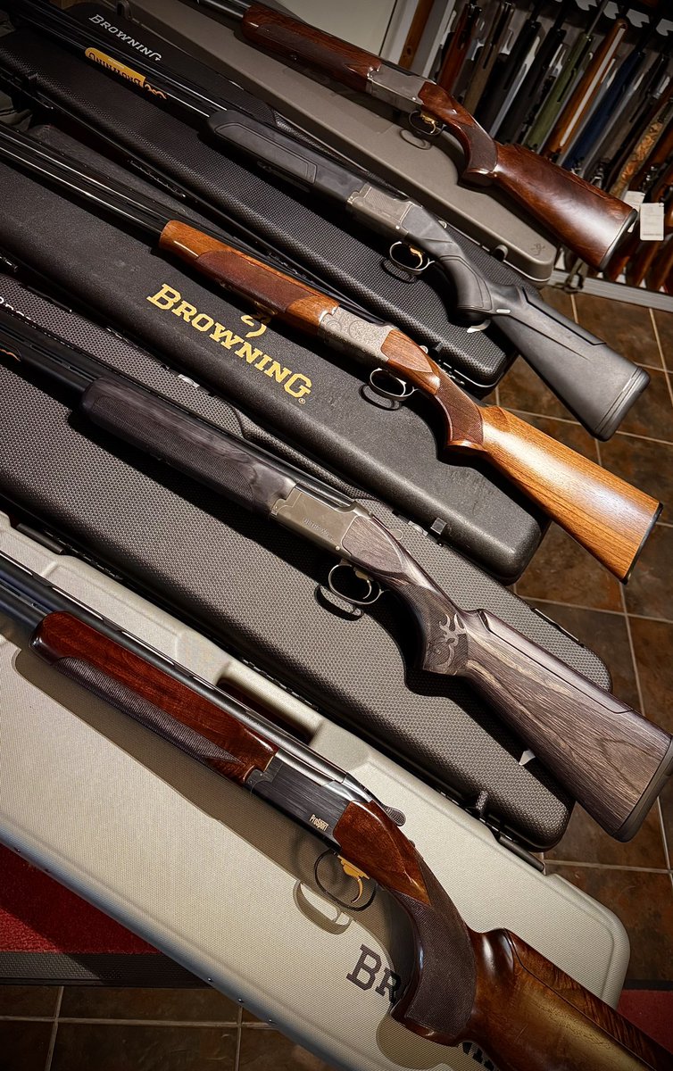 a batch of ex demo/display Brownings on the counter today 😎👍
#perkinguns
#clayshootinguk
#shotguns
#gameshootinguk