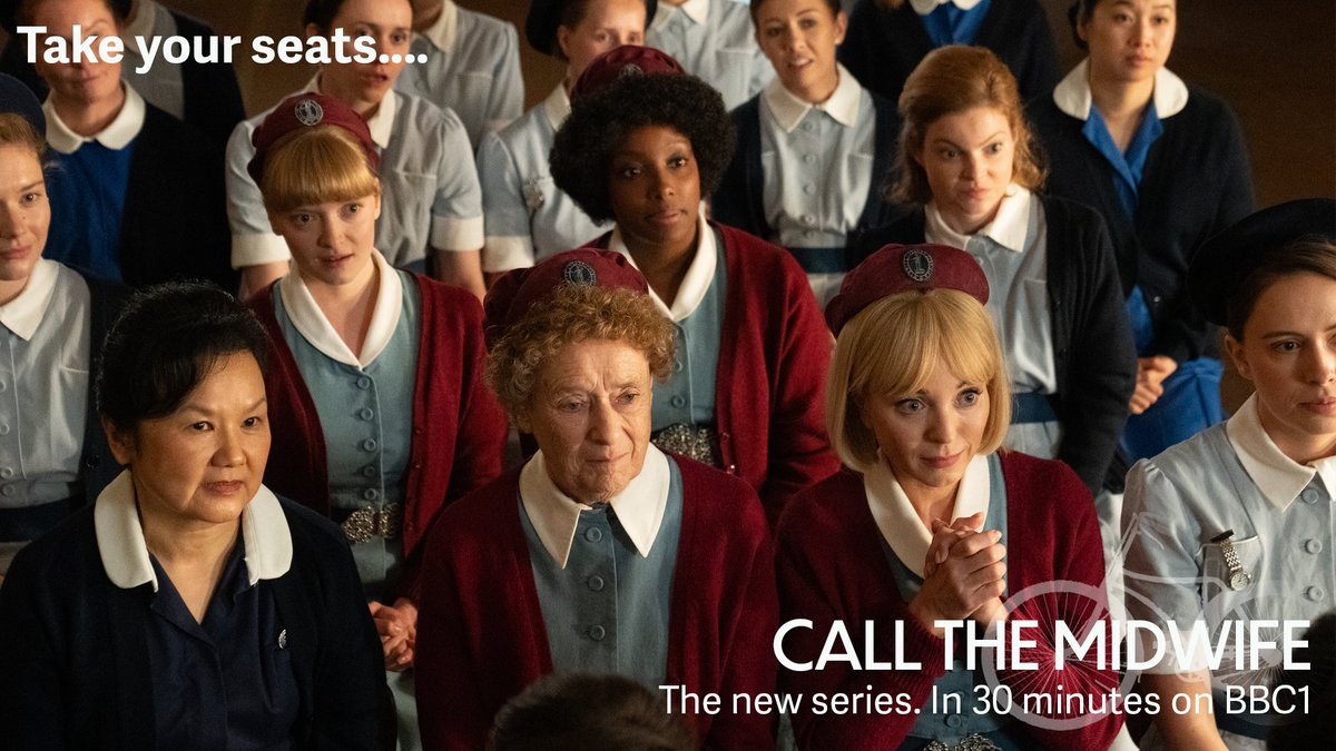 Don't keep the ladies waiting...
#CallTheMidwife. The new series. In 30 minutes on BBC1 xx