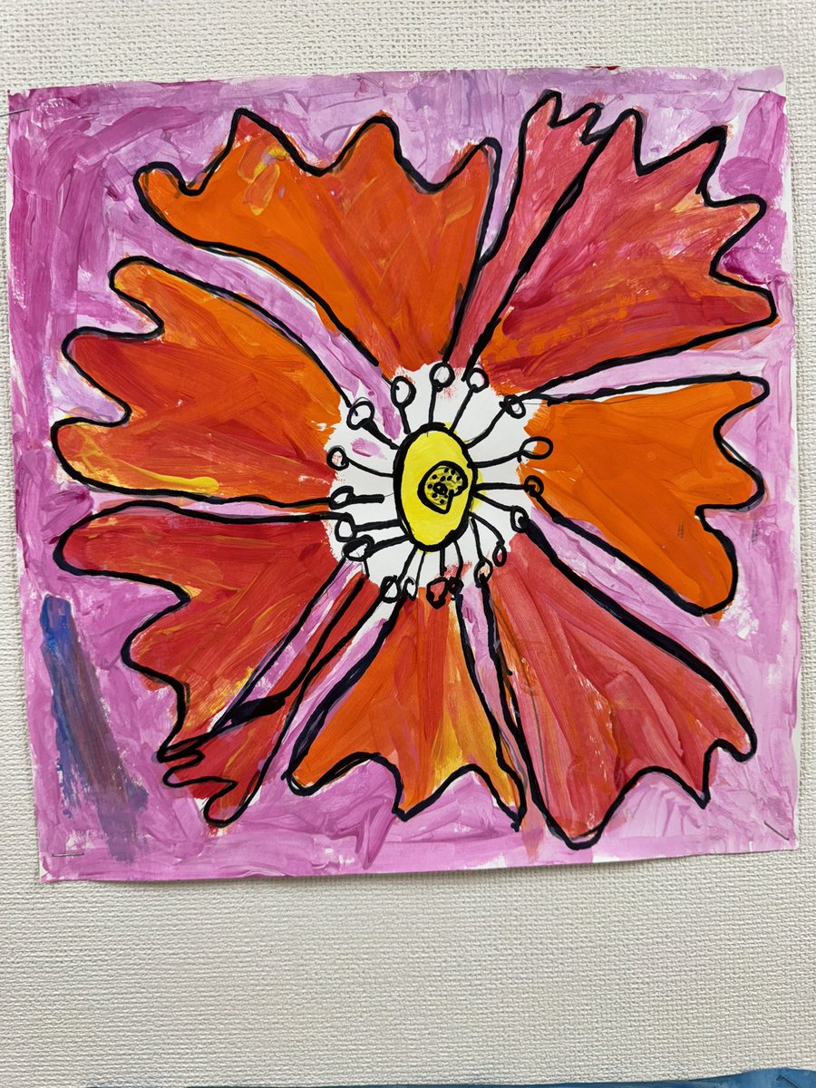 wcbartroom's tweet image. Happy New Year from the WCB Art Room! “My painting  is what I have to give back to the world for what the world gives to me.”-Georgia O’Keefe
#2ndgradepoppies #wcbpride