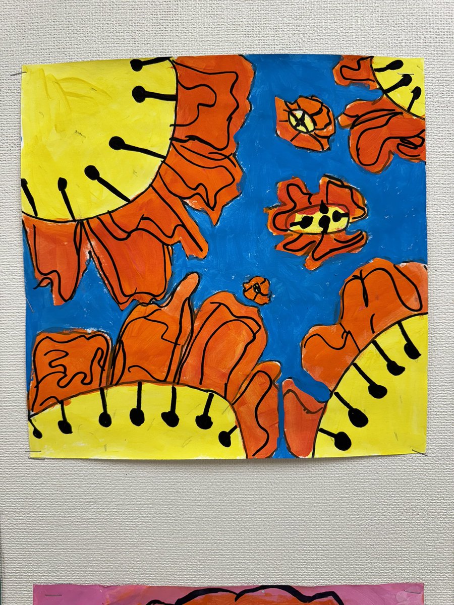 wcbartroom's tweet image. Happy New Year from the WCB Art Room! “My painting  is what I have to give back to the world for what the world gives to me.”-Georgia O’Keefe
#2ndgradepoppies #wcbpride