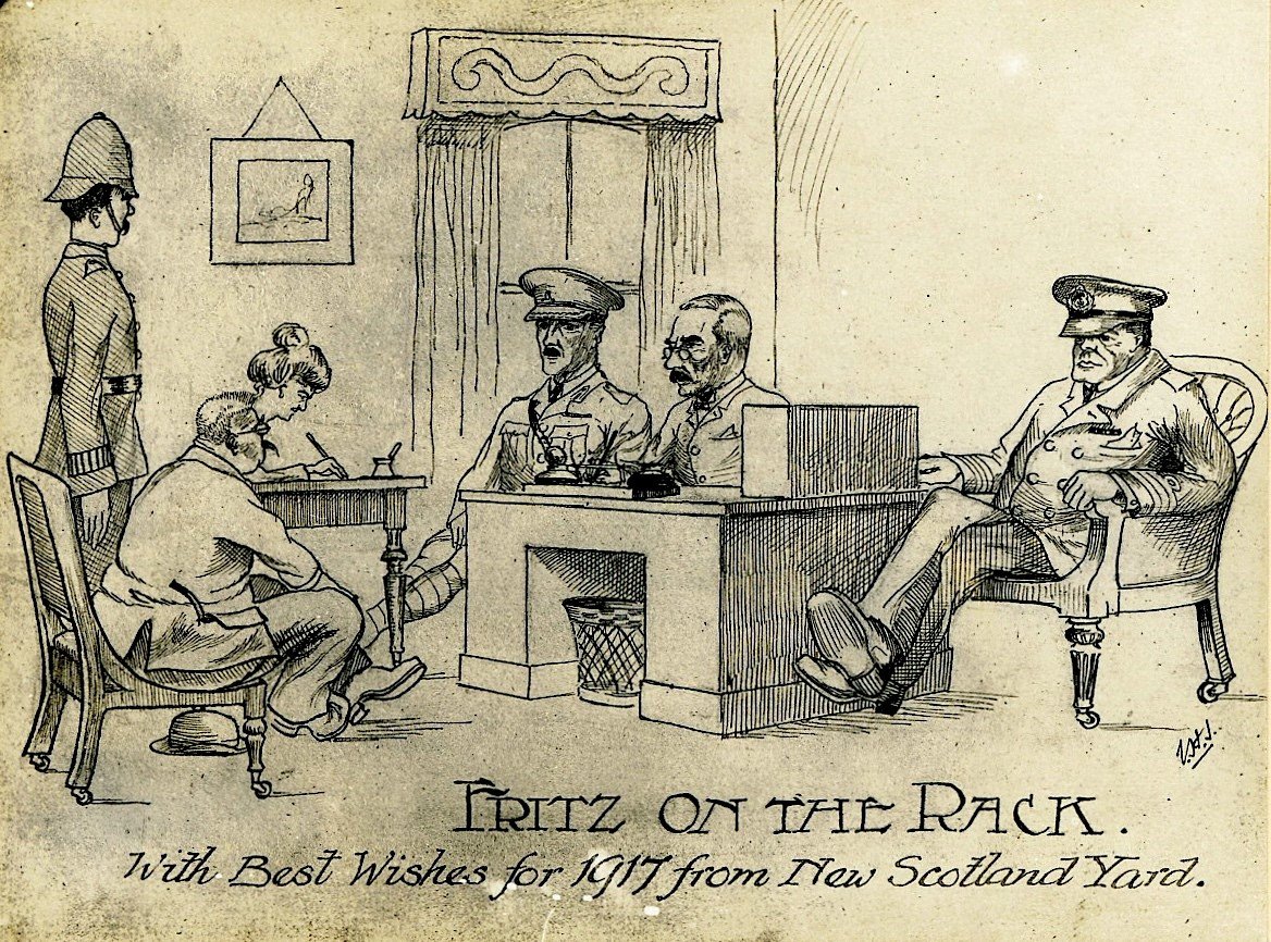 ***NEW SUBSTACK ARTICLE IS UP***

THE SECRET DRAWER: NEW YEAR'S CARD (1917) FROM BASIL THOMSON, THE FIRST WORLD WAR SPY-CATCHER

'The Secret Drawer' is a series of monthly posts that examines super cool spy stuff, such as gadgetry, special weapons, telephones, hats, artwork,