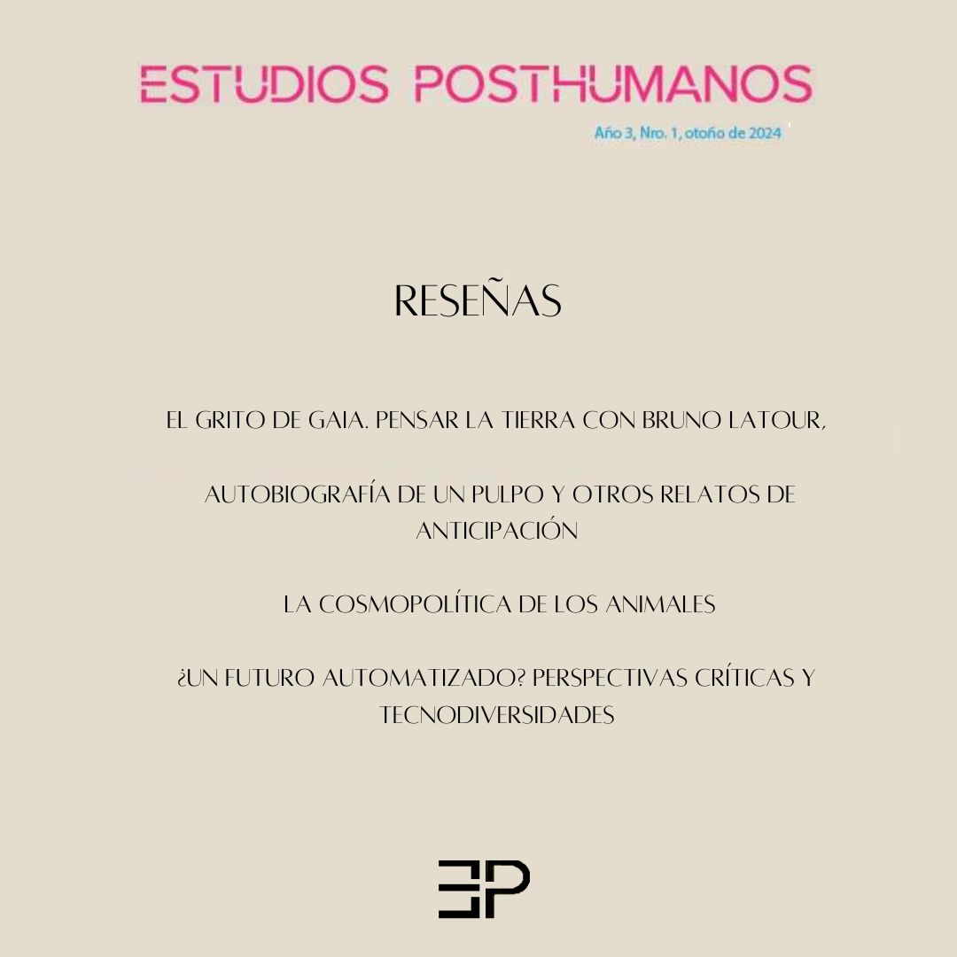 Estudios Posthumanos tweet media
