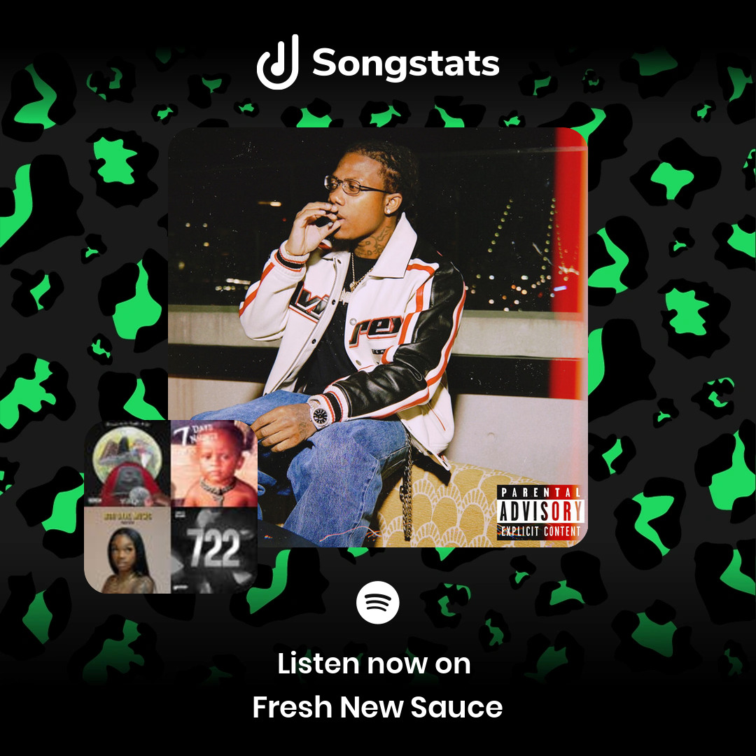 Songstats (@songstatsapp) on Twitter photo <a href="/NEEK_BUCKS/">Neek Bucks</a> Damn! Just saw that your track "STUCK IN MY WAYS" got added to 'Fresh New Sauce' with over 11K Followers on Spotify! Find even more awesome insights on Songstats. <a href="/NEEK_BUCKS/">Neek Bucks</a> Damn! Just saw that your track "STUCK IN MY WAYS" got added to 'Fresh New Sauce' with over 11K Followers on Spotify! Find even more awesome insights on Songstats.
