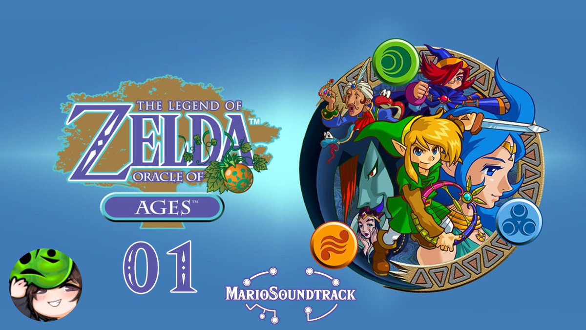 Hoy iniciamos una nueva serie Zeldera, la primera serie Retro fuerte que haré en el canal, a ver qué tal funciona.
Vamos a empezar el The Legend of Zelda: Oracle of Ages en la NSOnline. 

No recuerdo casi nada del juego, pero letsgoooo 🤟

twitch.tv/mariosoundtrac…