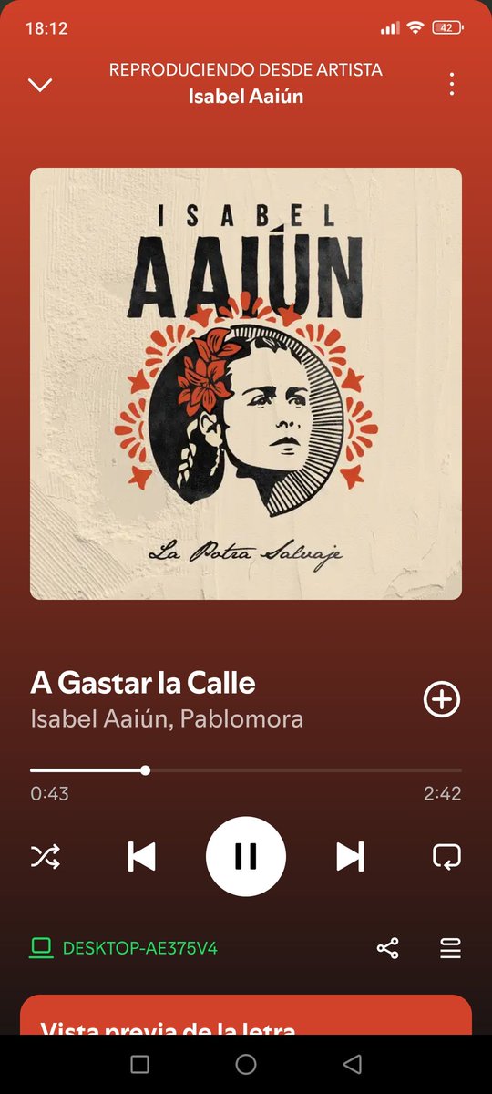 Sarapalvarez1's tweet photo. @isabelAaiun grande canción junto a Pablito de Lagarto 👏 Ojalá vengas a Asturias 🙏 En bucle con la canción me encuentro 😘 https://t.co/8lqpDRyuLQ