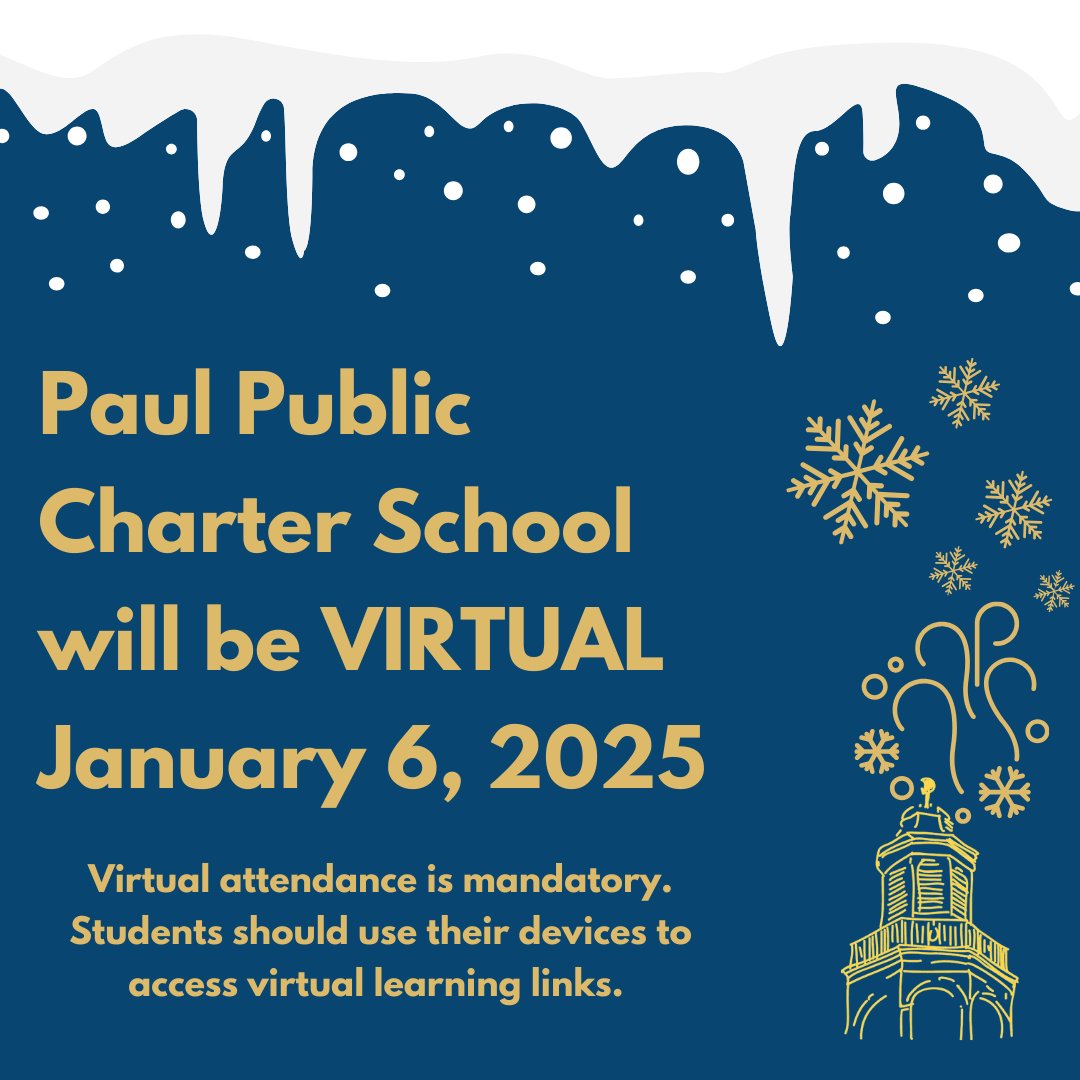Paul Public Charter School tweet media