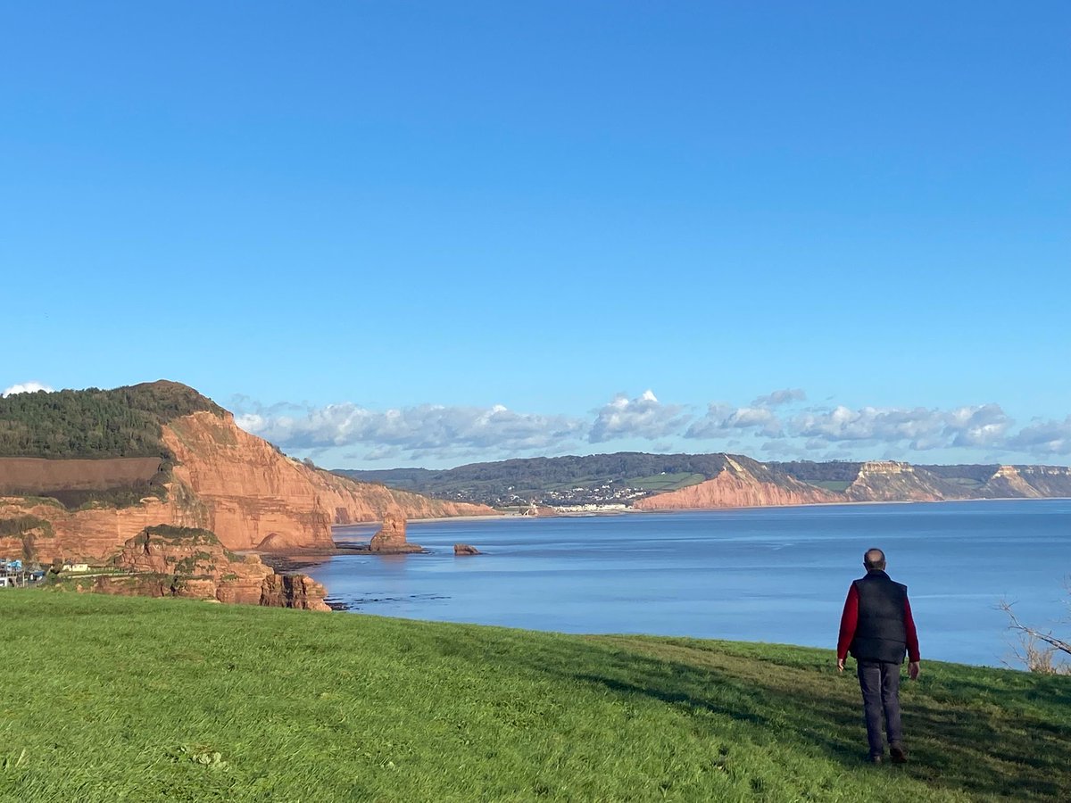 From Woolacombe Bay to the Jurassic coast near Budleigh Salterton over New Year …what a beautiful county we have under our feet and in front of our eyes in Devon - Laus Deo!