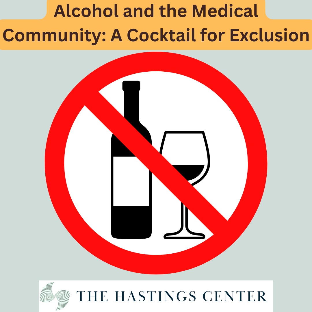 Did you know #alcohol is a class 1 carcinogen, &amp; is not safe?🤯 Despite this, alcohol remains strongly mixed into medical culture &amp; is often served FREE at medical community events! This presents numerous ethical concerns…NEW HC Report essay, bit.ly/4a74EFg

#bioethics