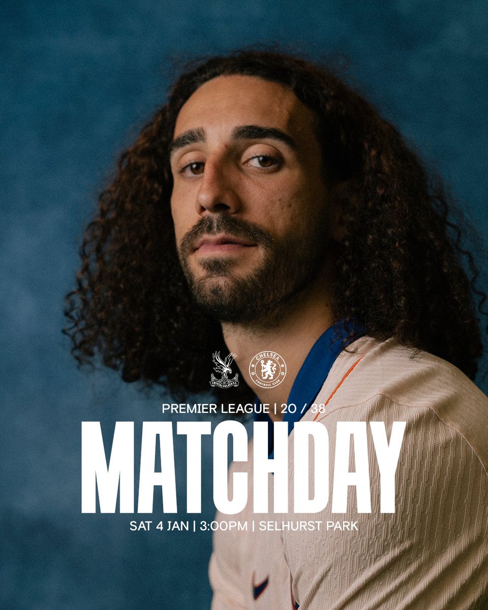 Matchday as the Blues travel to Crystal Palace. ✊

#CFC  | #CRYCHE