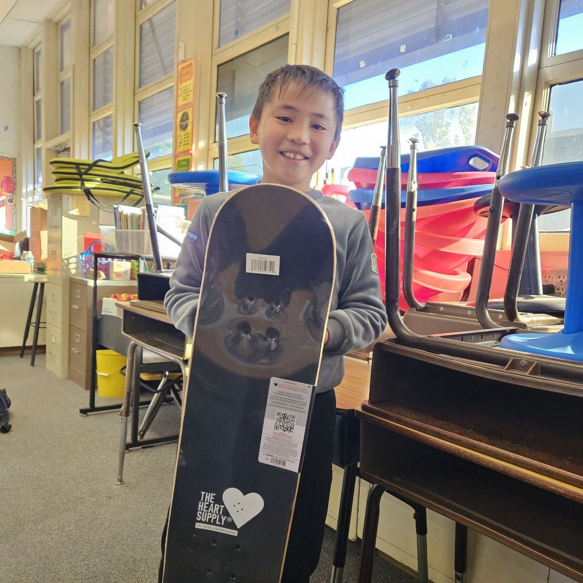 "I can't wait to ask my dad to teach me how to ride the skateboard" 🎁 Thank you for the holiday gifts and generosity this season!