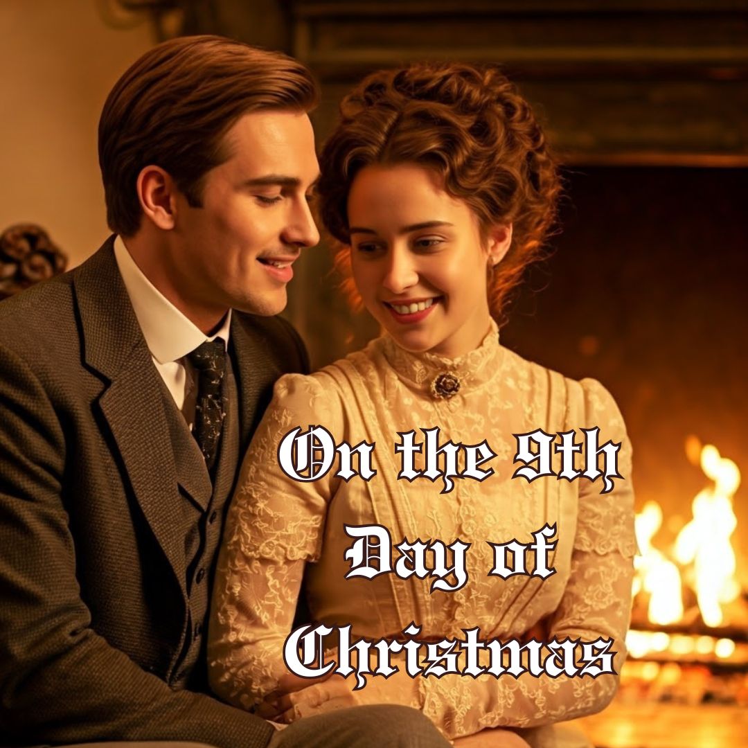 A cozy moment by the fire, enjoying the warmth of the Yule log and each other's company. You can pick up a copy of Book 3 in the South Shore Mystery series on Amazon now. #historicalmystery #cozymystery #romanticmystery #amateursleuth