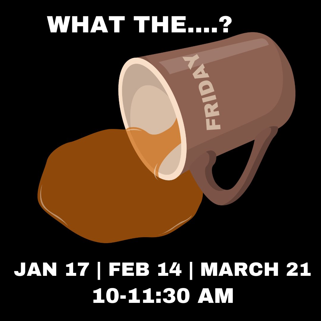 In two weeks, our "What the....Friday" coffee chats ☕continue. Join the OSU humanities community to address urgent matters together. And of course there will be sweet treats🥐! Get the details here: bit.ly/4dX0G2h...-fri…