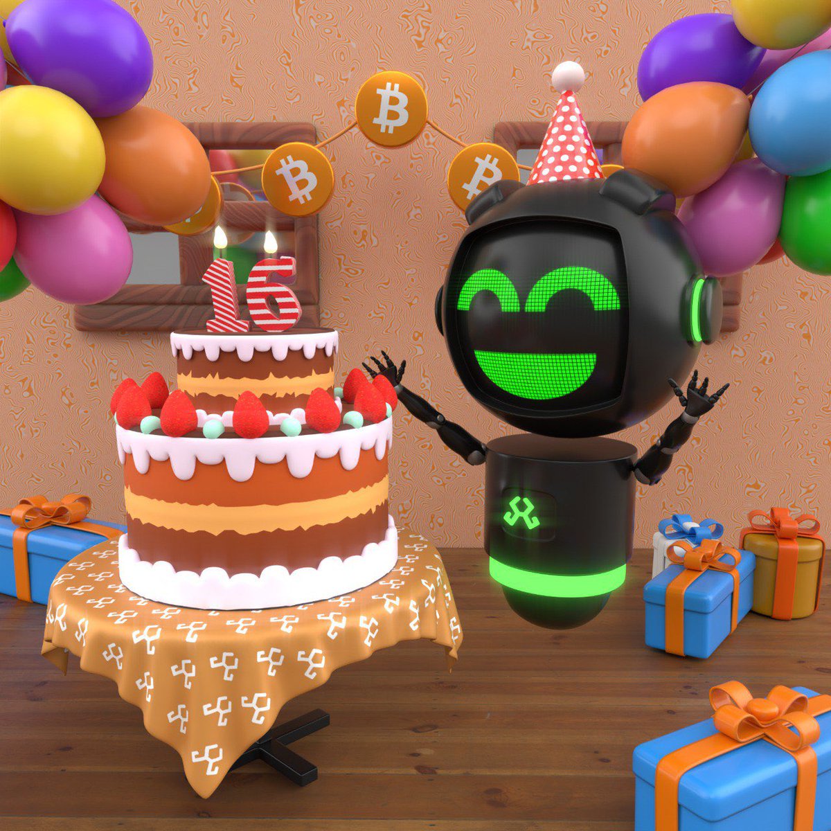 Hybrid (@buildonhybrid) on Twitter photo Bitcoin turns 16 today 🎉
From revolutionizing peer-to-peer value exchange to paving the way for autonomous agents — <a href="/OttoOnChain/">Otto</a> is here for it all.
The future belongs to those who build. 
Let’s see where the next 16 years take us. Bitcoin turns 16 today 🎉
From revolutionizing peer-to-peer value exchange to paving the way for autonomous agents — <a href="/OttoOnChain/">Otto</a> is here for it all.
The future belongs to those who build. 
Let’s see where the next 16 years take us.