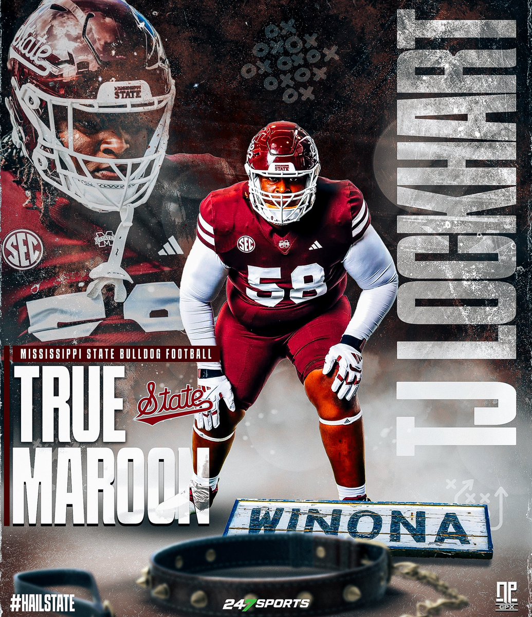 NPGPX Design (@nathanpurvis) on Twitter photo TJ Lockhart. (<a href="/TjLockhart3/">Tj Lockhart</a>)
Offensive Line. 
Kilmichael, Mississippi.
Winona High School. 
Mississippi Made. 🔨 
TRUE MAROON. 
#HailState 🐶 TJ Lockhart. (<a href="/TjLockhart3/">Tj Lockhart</a>)
Offensive Line. 
Kilmichael, Mississippi.
Winona High School. 
Mississippi Made. 🔨 
TRUE MAROON. 
#HailState 🐶