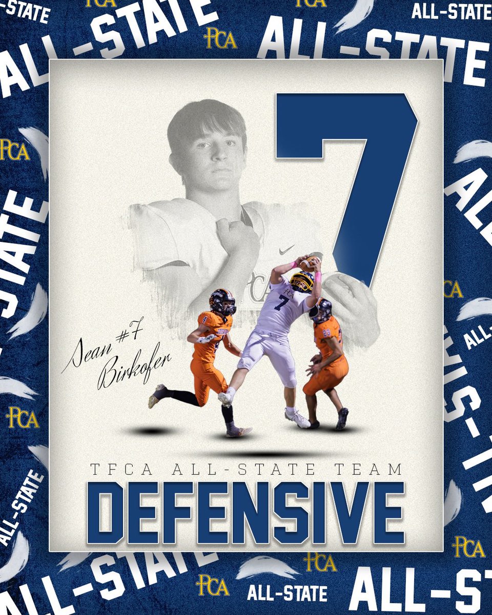 TFCA All-State Team!!!🏈🔥<a href="/PCA_FB/">PCA Football</a>