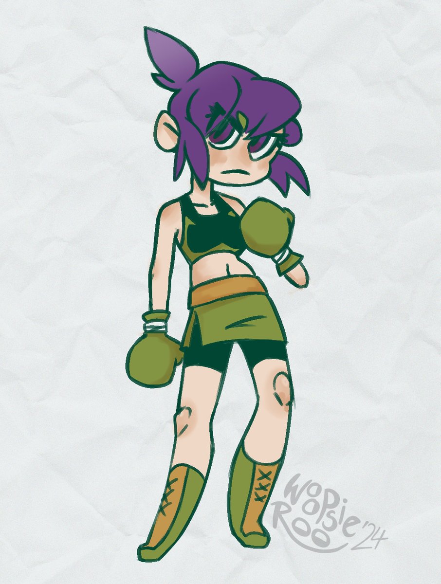 Woopsieroo's tweet image. Chibi commission for PunchPupper!

#Commission #CommissionArt #Boxing #Chibi #CommissionsOpen