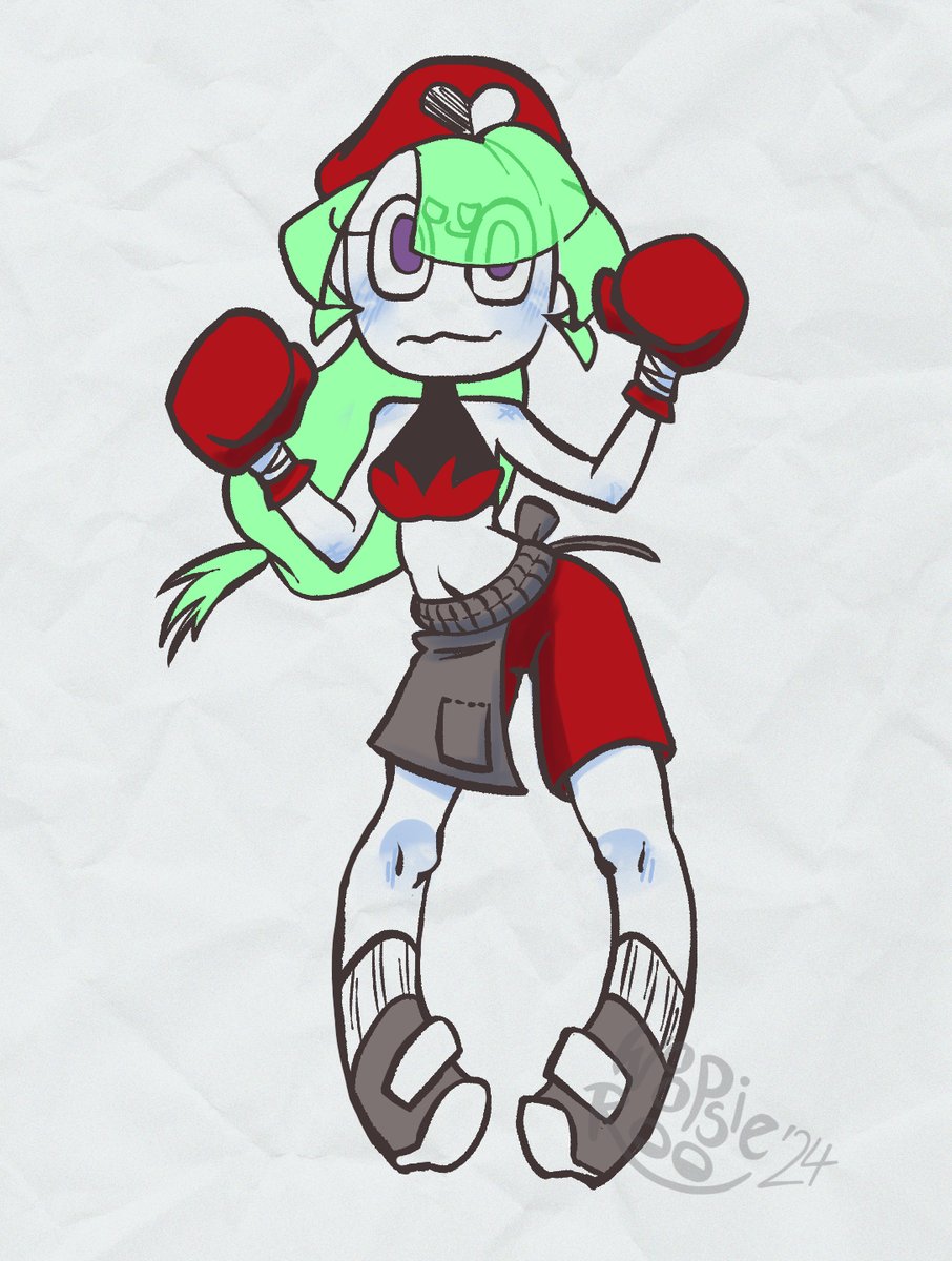 Woopsieroo's tweet image. Chibi commission for PunchPupper!

#Commission #CommissionArt #Boxing #Chibi #CommissionsOpen