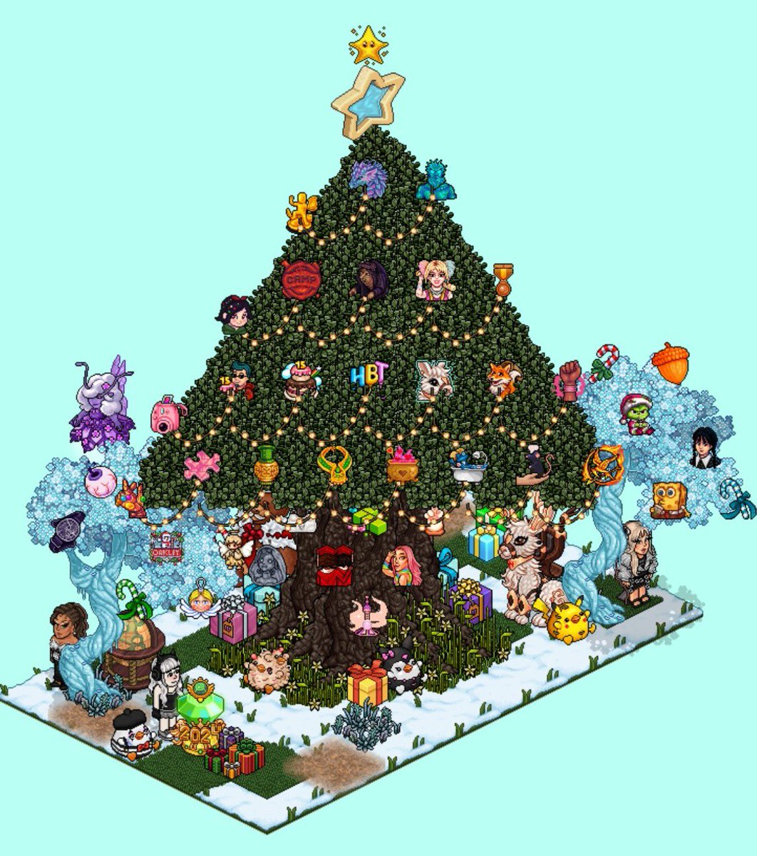 giihbt_'s tweet image. NOZ - A grande árvore do Habblet 

#NatalHabblet 
Nick: -ESTRELA!