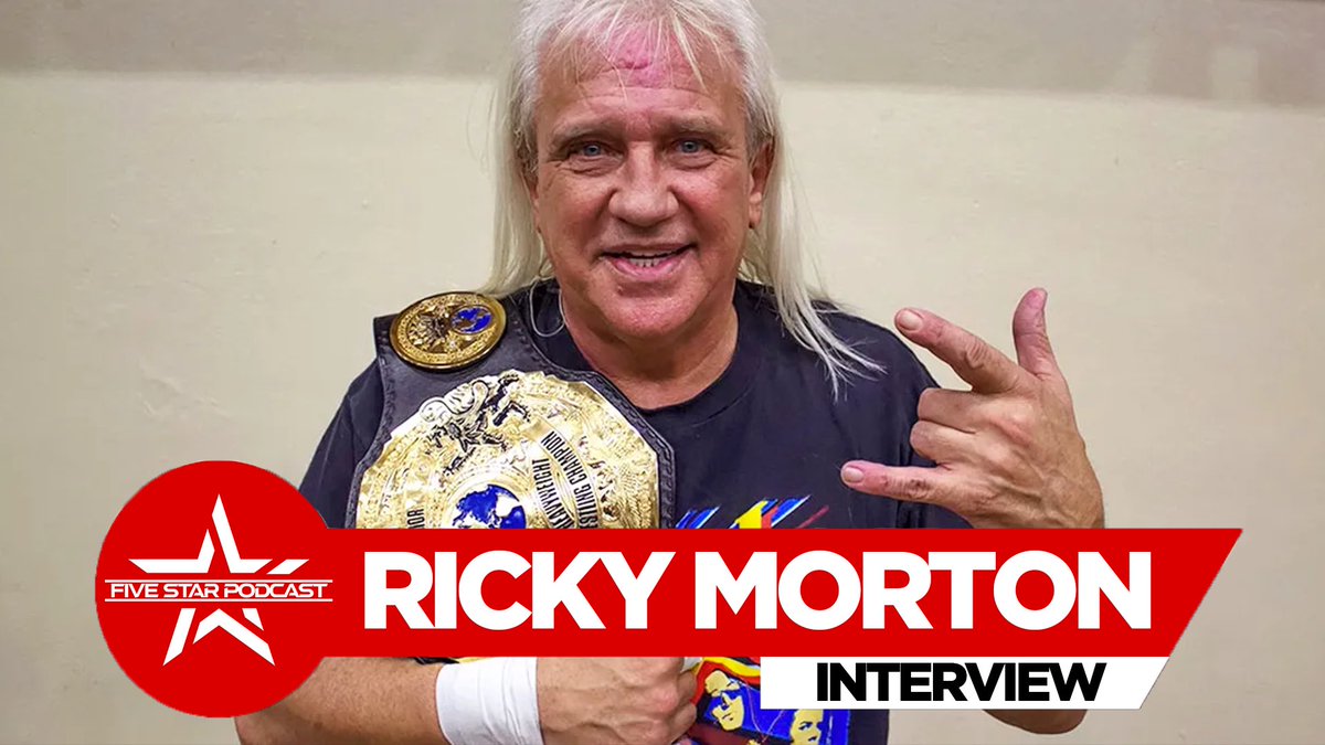 Check out or new interview with Hall Of Famer Ricky Morton, one half of the Rock and Roll Express <a href="/thefivestarpod5/">The Five Star Podcast</a> youtu.be/xM6MSwTquWQ?si…