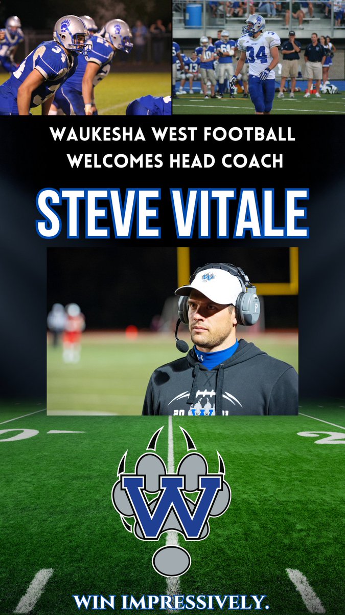 Waukesha West Athletics (@wolverinespride) on Twitter photo Introducing Head Football Coach - Steve Vitale!
#wolverinespride
#WinImpressively
<a href="/WaukeshaFreeman/">Waukesha Freeman</a> <a href="/WaukeshaWestHS/">Waukesha West HS</a> <a href="/travisWSN/">Travis Wilson</a> <a href="/Preps_Plus/">Preps Plus</a>
docs.google.com/document/d/1vR… Introducing Head Football Coach - Steve Vitale!
#wolverinespride
#WinImpressively
<a href="/WaukeshaFreeman/">Waukesha Freeman</a> <a href="/WaukeshaWestHS/">Waukesha West HS</a> <a href="/travisWSN/">Travis Wilson</a> <a href="/Preps_Plus/">Preps Plus</a>
docs.google.com/document/d/1vR…