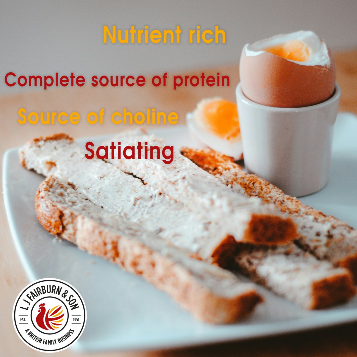 Eggs are a powerhouse of nutrition. Skip the fads and add more eggs to your diet! 🥚