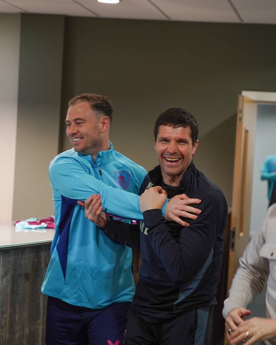 BurnleyOfficial's tweet photo. First day back at home 💜 https://t.co/kHPMZwhMwQ