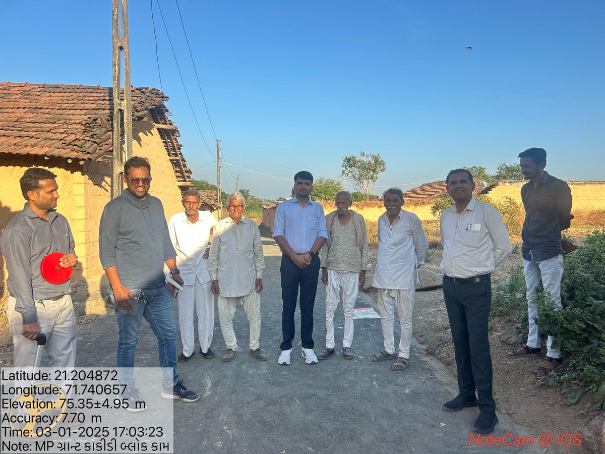 આજ રોજ અ.મ.ઈ. સાથે તાલુકાના અખેગઢ, દુધાળા-૨, કિકરિયા, રાજાવાદર, કાકીડી, અને તલગાજરડા ગામે વિકાસના કામોની ગુણવત્તા અને ઉપયોગિતા બાબતે મુલાકાત લીધી, અને લોકોના સ્થાનિક પ્રશ્નો સાંભળ્યા જેના હલ શોધી હકારાત્મક નિકાલ કરવામાં આવશે. <a href="/BhavnagarDdo/">DDOBhavnagar</a> <a href="/CMOGuj/">CMO Gujarat</a> <a href="/Info_Bhavnagar/">Info Bhavnagar GoG</a>