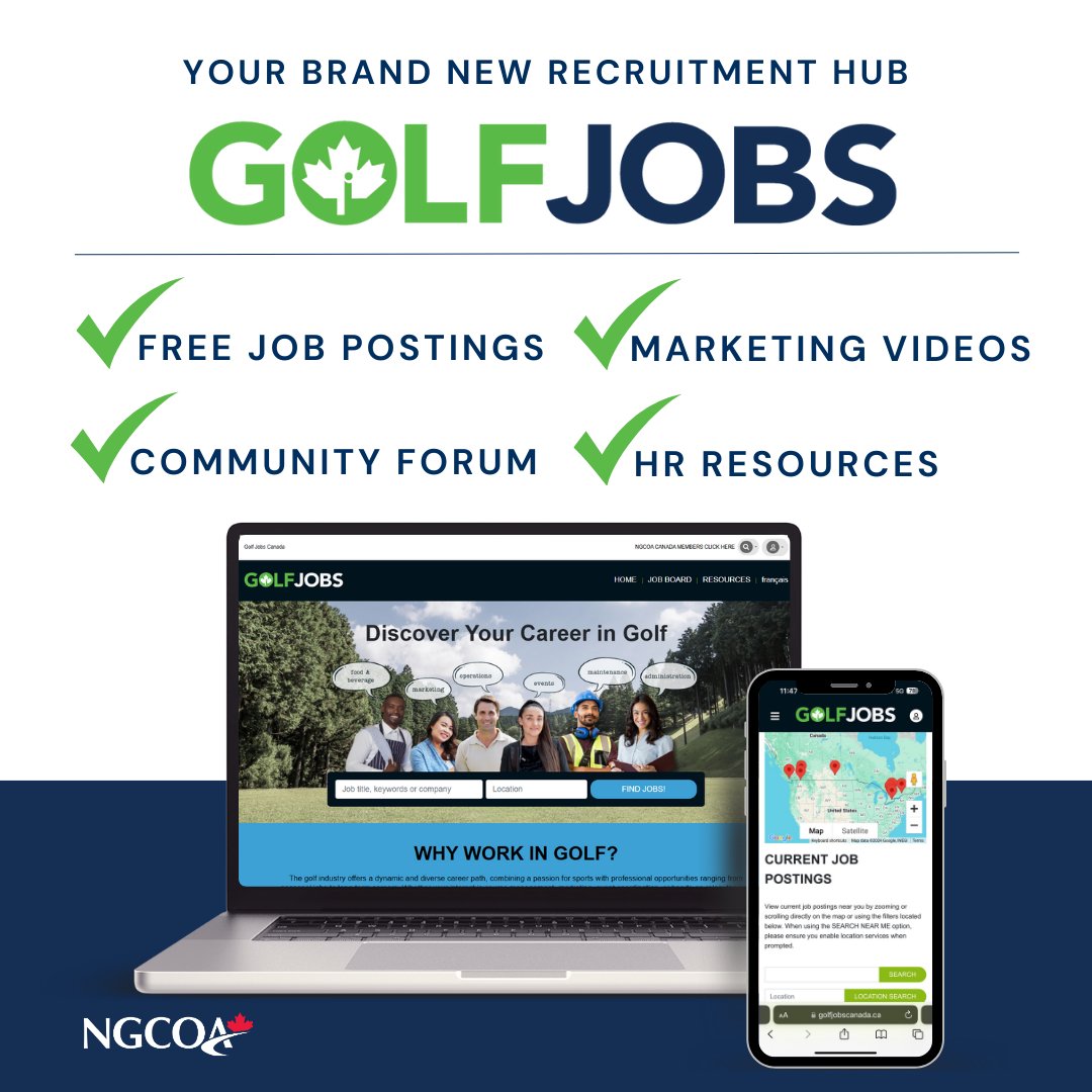 2025 is here! 🎉  It's time to start posting your jobs for the upcoming season on Golf Jobs Canada! Don’t forget to check out our brand-new, member-exclusive website – designed to make your hiring easier than ever. 🤝

Click here: golfjobscanada.ca