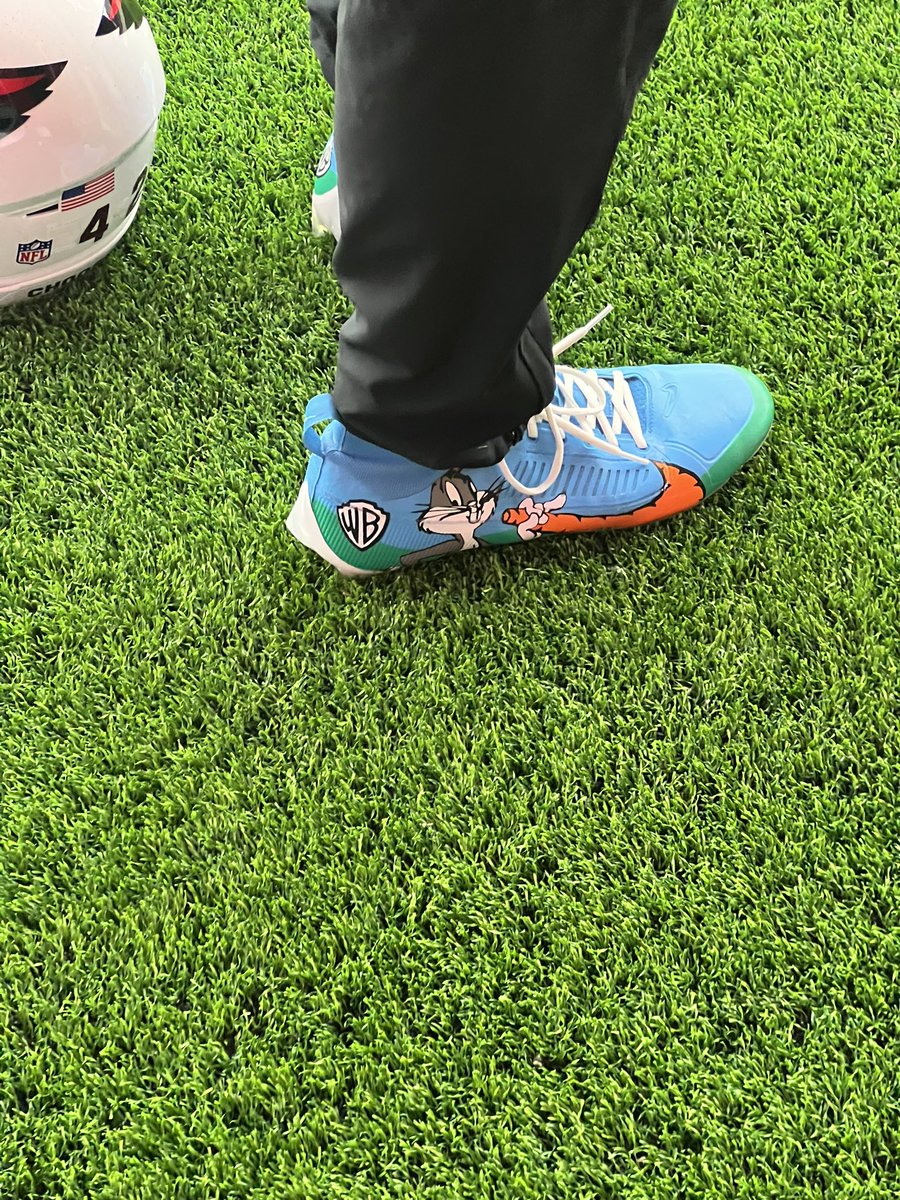 Bo Brack (@bobrack) on Twitter photo Rabbit Taylor-Demerson (<a href="/DadrionT/">Dadrion_TaylorD</a>) with the Bugs Bunny cleats at Arizona Cardinals practice Rabbit Taylor-Demerson (<a href="/DadrionT/">Dadrion_TaylorD</a>) with the Bugs Bunny cleats at Arizona Cardinals practice