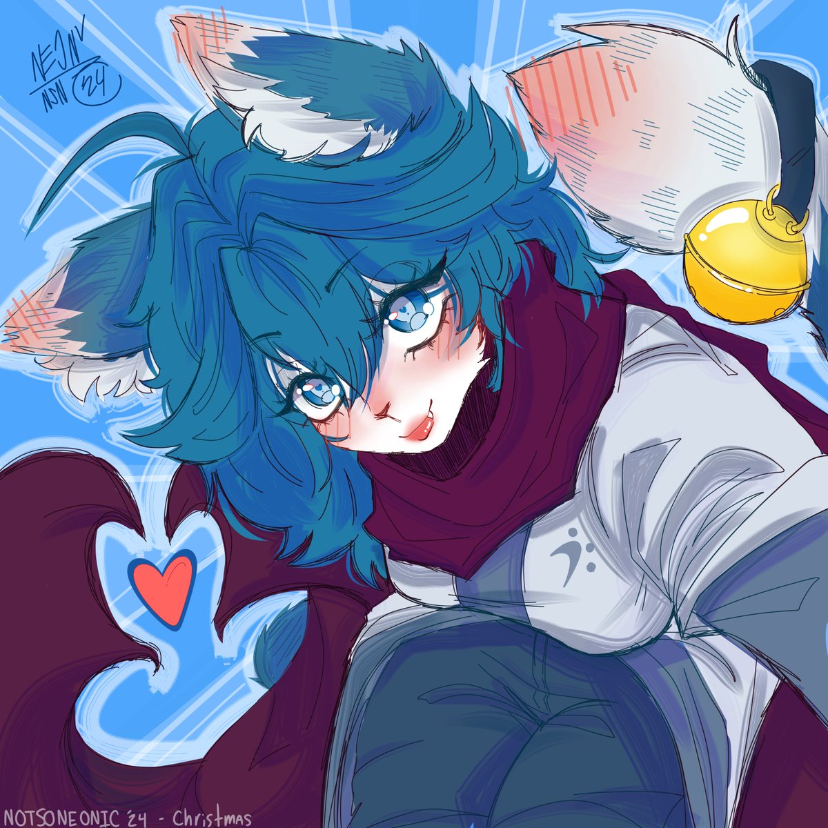 NotSoNeonic's tweet image. meow! 
( oc: @NekoBoyeh )