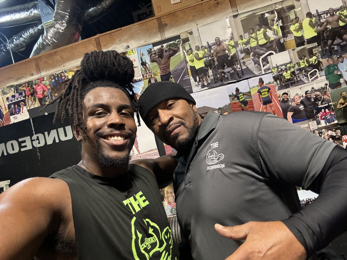 First workout of 2025 with the best trainer <a href="/DungeonDFW/">Bertram Lawrence Sr</a>