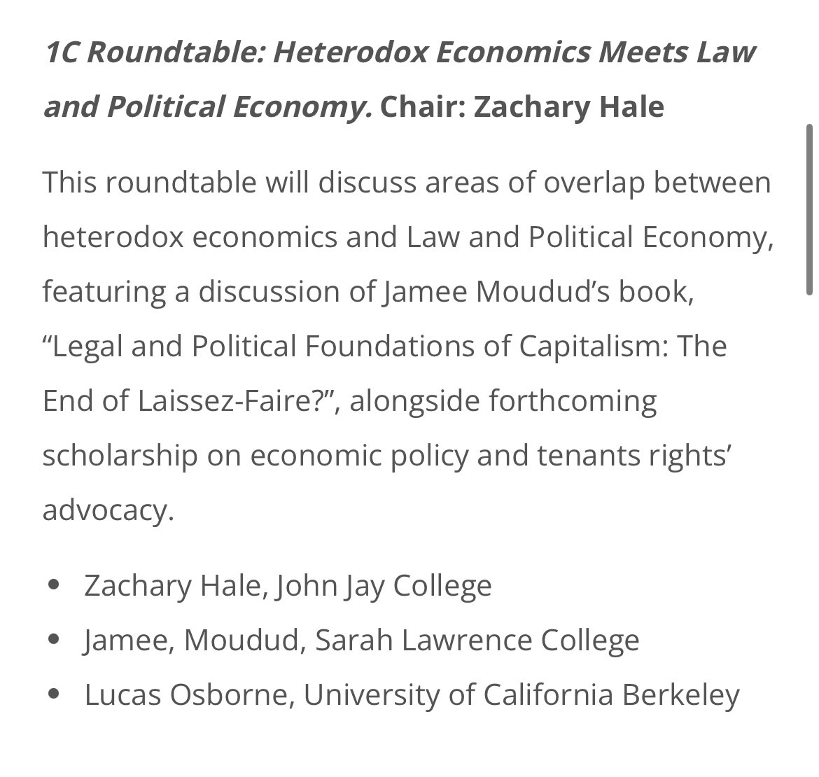 John Jay LPE tweet media